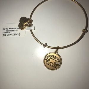 Boston bruins gold Alex and ani bracelet